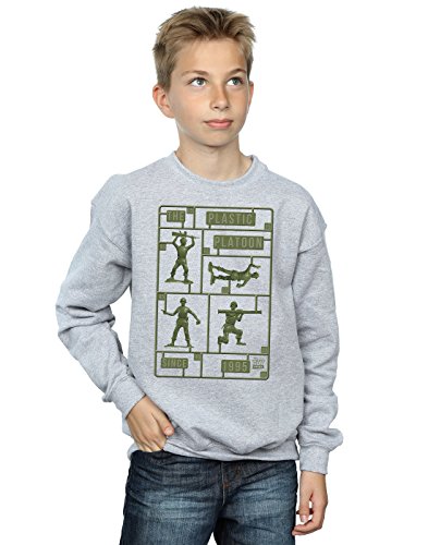 Disney Boys Toy Story The Plastic Platoon Sweatshirt 9-11 Years Sport Grey