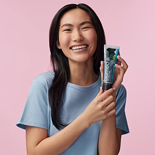 BIOMED – Holzkohle-Zahnpasta 3x100g, sanfte Aufhellung und Zahnfleischpflege, stärkt und stellt den Zahnschmelz wieder her, entfernt Plaque, erfrischt den Atem, frei von Fluorid, SLS, PEG, Saccharin – Bild 8