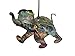 Trend Setters Disney The Jungle Book Elephant Shaped Hanging Acrylic - Thomas Kinkade Art