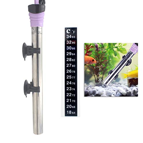 Aquecedor de aquário submersível POPETPOP Aquário Termômetro Aquário Aquário para Aquário de Peixes