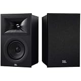JBL Stage 2 240B - Coppia di altoparlanti da scaffale da 11,4 cm, colore: nero cenere
