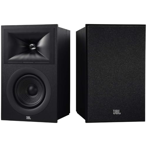 JBL �X�e�[�W2 240B 4.5�C���` �u�b�N�V�F���t�X�s�[�J�[ - �y�A (�u���b�N�A�b�V��)