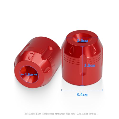 Image of Motorcycle Bar Ends Plug For GSXR600 GSXR750 GSXR1000 R7 R6 R3 R9 R1 CBR650R CBR600RR CBR1000RR CRF1000L CBR600 F1 /F2 /F3 /F4 MT07 MT09 RSV4 RS660 14-22mm CNC Handlebar Bar End Plugs Caps