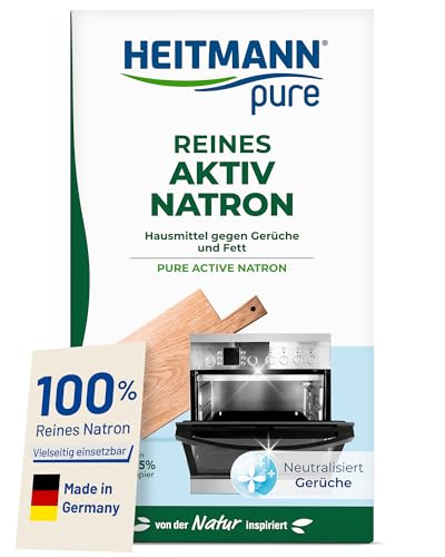 HEITMANN pure Reines Aktiv-Natron | Entfernt zuverlässig Fett, Gerüche und...