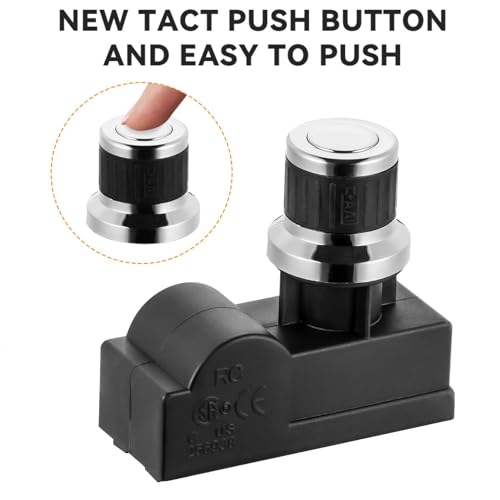 image for onlyfire 2 Male Outlets Universal Spark Generator AA Battery Tact Push