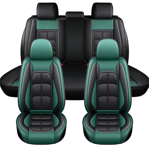 Housses de siège auto Ford Mondeo Hatchback cuir PU protège siège vert 2007-2014