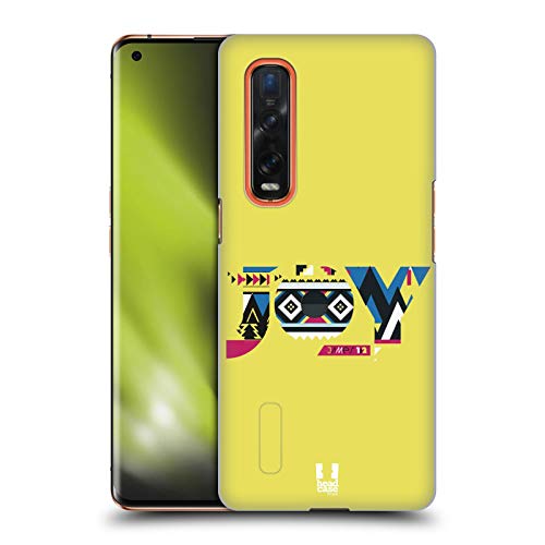 Head Hülle Designs Freude Aztechische Worte Aus Der Bibel Harte Rueckseiten Handyhülle Hülle Huelle kompatibel mit Oppo Find X2 Pro 5G