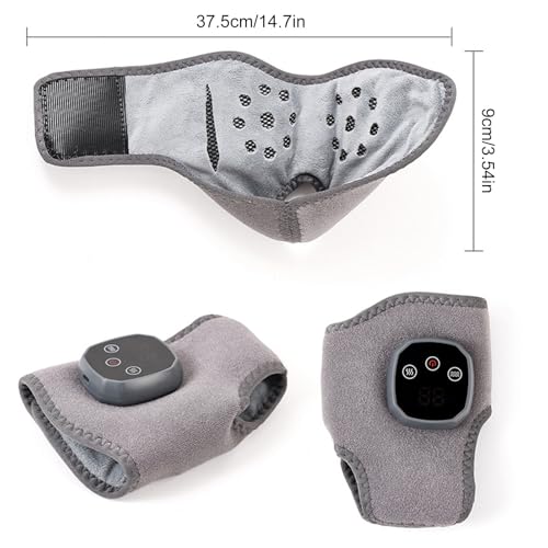 Almohadilla térmica para tobillo con batería recargable y calor ajustable para pies 5