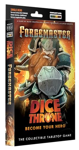 Dice Throne Box Game - Strategic Dice & Card Battler (Forgemaster)