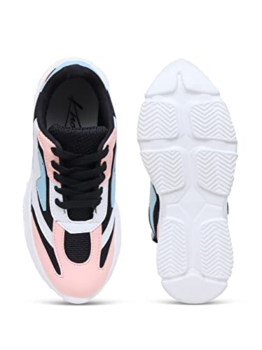 Image of KNOOS Girl's Walking Gym Training Workout Shoes Sneakers for Women