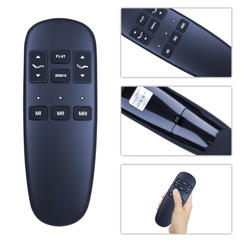Télécommande premium pour lit ajustable Blissful Nights e3 YYOJ26 et cadre ZZZEN E3 Zero Clearance