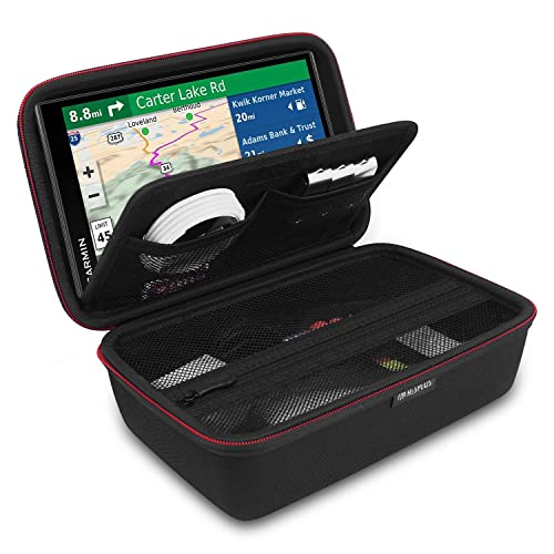 Hesplus Hard Storage Travel Case Compatible With 6-7" Inch For Garmin Drivesmart 65/61 Lmt-S Drive 61 /Dezl Otr800/50 Nuvi 2797Lmt 65Lm 2757Lm 2689Lmt Tomtom Go Via Mio Gps Navigator And Accessories #TOP1