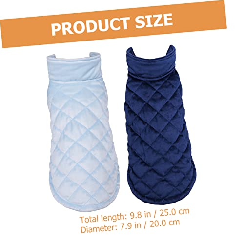 Mipcase 10 Peças De Roupas Para Animais De Estimação Roupas Para Clima Cachorro Adorável Outono Jaqu