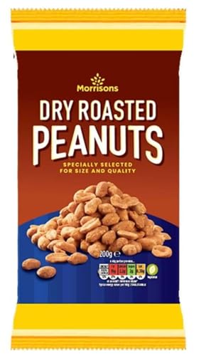 Morrisons Dry Roasted Peanuts 200 g