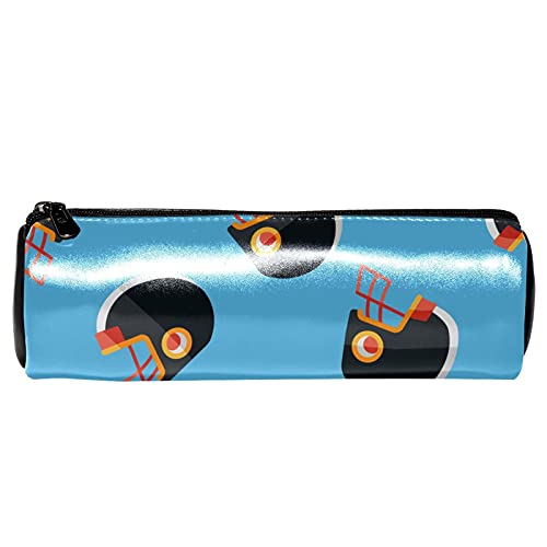 American Football Helm Federmäppchen Schreibwaren Tasche Halter Aufbewahrungstasche Organizer Kosmetiktasche für Schule Teenager Mädchen Jungen Männer Frauen