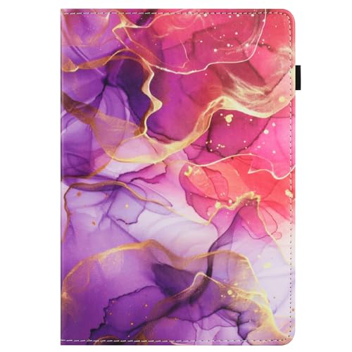 DayQiQiPu Caso per Samsung Galaxy Tab S2 9.7 Pollici Motivo Marmo Oro Rosa Pelle PU Cover Custodia con Flip Stand Fessura Auto