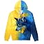Yellow Blue Wolf