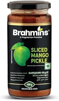 Mango Pickle Kerala Achar 400gms Brahmins Spicerange.com
