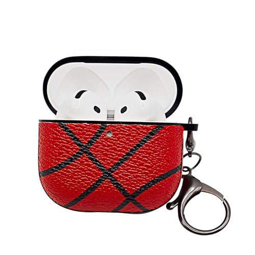 for Airpods 4 Case Cover,Basketball Shockproof Case Cover for Earphone Airpods 4 with Keychain Front LED Visible by KAMPETACE - Used condition - US$9.14