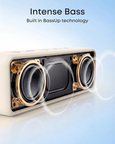 Image of Soundcore Anker 2 Portable Bluetooth Speaker with Stereo Sound, Bluetooth 5, Bassup, IPX7 Waterproof, 24-Hour Playtime, Wireless, Speaker for Home, Outdoors, Travel