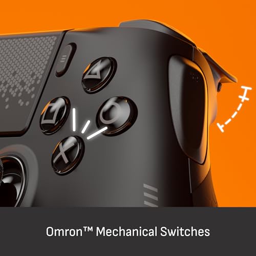 Image of SCUF OMEGA PS5 Wireless Performance Controller - Officially Licensed, 11 Custom Inputs, Instant Triggers, Low Latency, TMR Durable Thumbsticks - Windows PC Compatible - Black