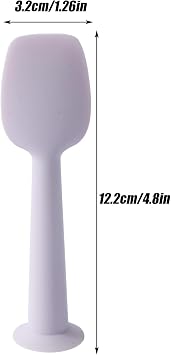 Qyljeiwred Diaper Paste Spatula | Baby Cream Spatula With Suction Base,Soft Paste Applicator Wipe Balm Tool For Bath Nursery Cheeks And Butt Care
