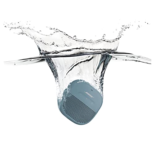 Bose Soundlink Micro Bluetooth Speaker: Small Portable Waterproof Speaker With Microphone, Stone Blue #TOP1
