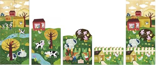 Le Avventure Nella Fattoria. Gioca E Impara. Ediz. Illustrata. Con Puzzle - 6