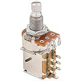 potenciometro push pull santo angelo Botón de rotación 18 mm Guitar Tech gt937 potenciómetro Push/Pull para Tone 500 K Ohm