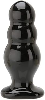 Doc Johnson TitanMen - Trainer Tool #4 - Triple Ripple Plug - 5.1 in. Long and 2.1 in. Wide - Prostate Stimulating Anal Toy - Butt Plug