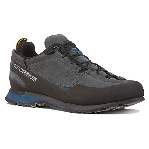 Image of La Sportiva Boulder X Approach Shoe - Men's Carbon /Opal 45.5