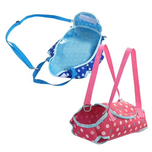 Bolso para gatos UPKOCH seguro y transpirable, pack de 2 bolsas portamascotas acolchadas 2