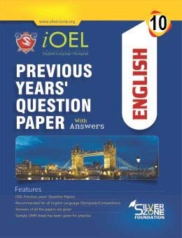 IOEL 10 International Olympiad of ENGLISH Class 10 Previous Year Question Papers with Answers Latest Edition