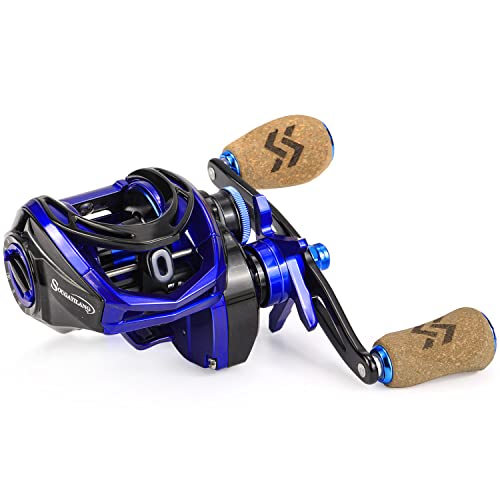Moulinet baitcasting performant Sougayilang 9+1 roulements blindés - 2