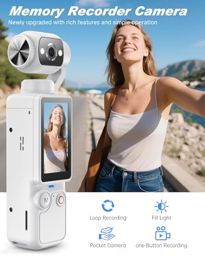 Image of Mini Camera,Handheld Camera for Vlogging