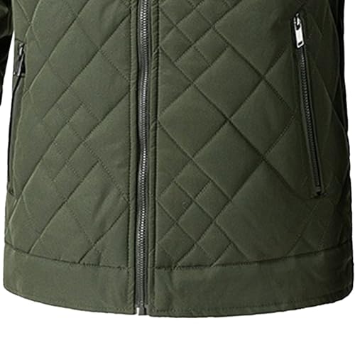 Chaqueta cálida de diamante grueso para combatir el frío sin llevar ropa pesada 4