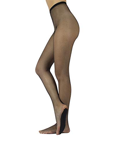 Collant professionnel résille anti-glisse pour un maintien parfait durant la danse