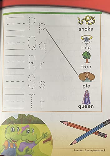 Reading Readiness: Grade K (The Smart Alec Series) 1934264016 Book Cover