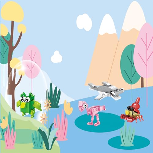 BRICHBROW Party Favors for Kids - 24 Pack Animals Building Blocks for Goodie Bags Stocking Stuffers Classroom Prizes Birthday Gifts Toy Building Sets for Kids 6-12yrs by BRICHBROW - Image 3