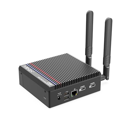 Mini PC sans ventilateur MINIX Z300 0dB processeur Intel N300 8 coeurs fréquence maximale : 3 60 Ghz Ram SSD de 2 ports HDMI 4K double écran Wi Fi 6 Bluetooth 5.2 - vue 3