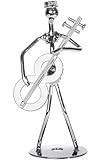 Berry President 5.0' Home Decor Cast Iron Wires and Screws Statue/Figurine (Guitar Player)