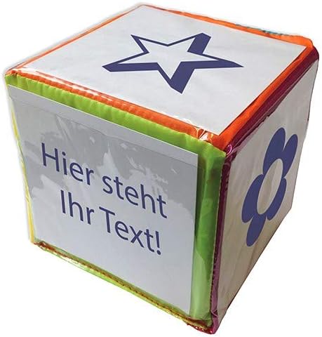 TimeTEXBlank Cube with Pockets 15 cm