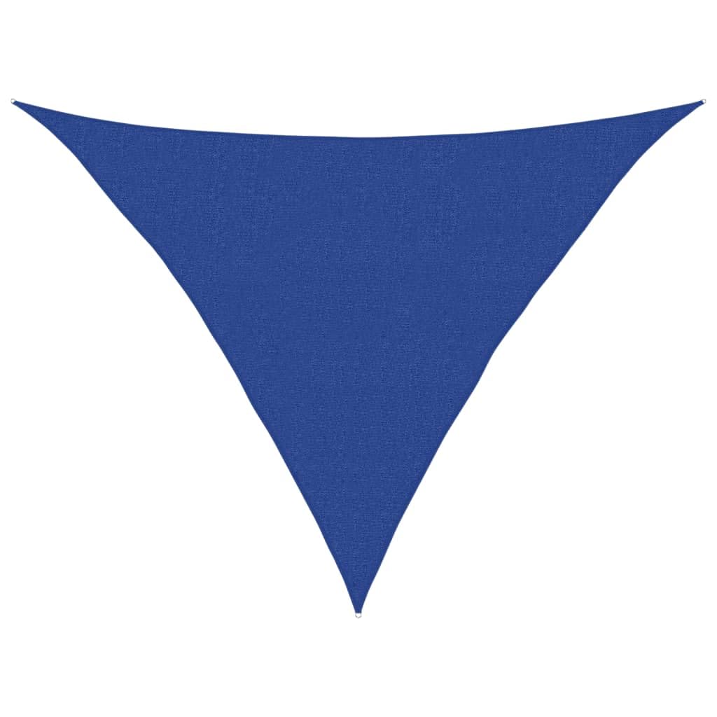 Vela Parasole 160 g/m² Blu 2,5x2,5x3,5 m in HDPE,Vela Parasole,Vele Parasole da Giardino,Tenda a Vela Parasole,Respirante,Impermeable,Anti UV -311526
