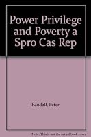 Power Privilege and Poverty a Spro Cas Rep 0869750232 Book Cover