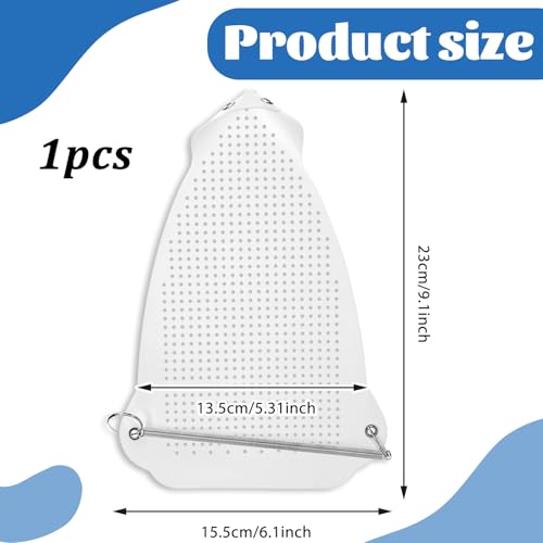 Bruislard Iron Cover Iron Shoe Used for Electric Irons Shoe Cover for Ironing, Ironing Pad for Prevents Burn, Sticking, Easy Installation Sole Plate Accessory - Thumbnail 2
