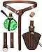 Accessoires de günstig Kaufen-Livofloral Mittelalter Gürtel 6 Stück für Damen Herren, Renaissance Mittelalter Kleidung Accessoires, Halloween Kostüm Wikinger, Lederbeutel, Zaubertrankflaschen, Kleiderhaken Vintage Renaissance Deko