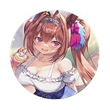 マウスパッド ウマ娘 ダイワスカーレット ゲーミングマウスパッド 人気 おしゃれ 小型 円型 多用途 薄型 耐久性 滑り止めゴム底 光学マウス対応 精密なマウス感度 快適操作性 PC ノートパソコン オフィス/ゲーム用 便利 自宅兼用 贈り物