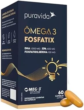 Ômega 3 FOSFATIX 60cps PURA VIDA