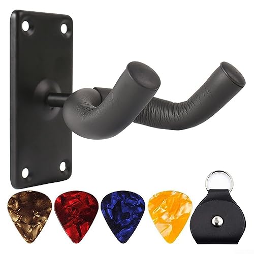 Support mural universel pour guitare acoustique, guitare électrique, basse - Les Beatles, Paul McCartney, John Lennon, RIngo Starr, George Harrison Support mural universel pour guitare acoustique, guitare électrique, basse