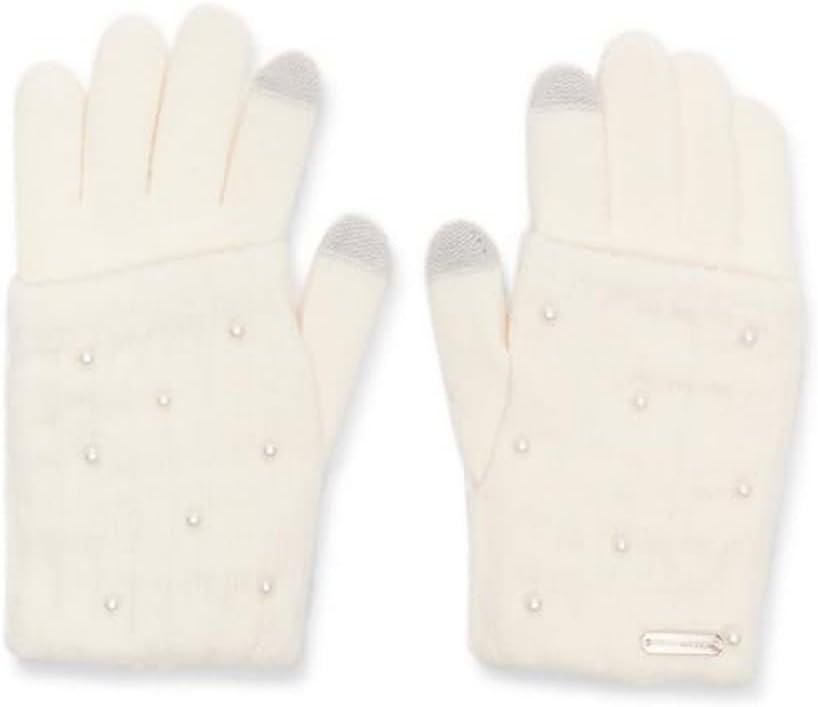 Steve Madden Women's Glove With Pearl Arm Sleeve